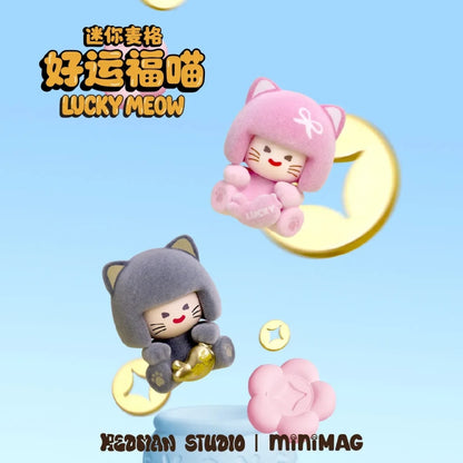 Mini Mag Lucky Meow Series Mini Blind Box Figures