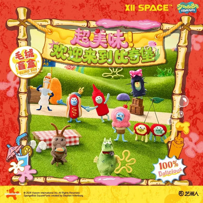 X11 SPACE-Super Tasty! Welcome To The Bikini Bottom Series Plush Blind Box