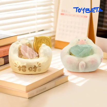 MaoMao-PAI Lucky Cat Energy Series Blind Box Mini Figures [Material: Resin]