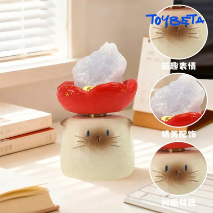 MaoMao-PAI Lucky Cat Energy Series Blind Box Mini Figures [Material: Resin]