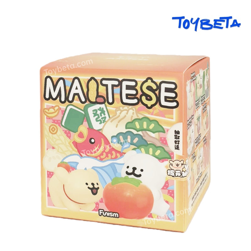 Maltese Lucky Paws Series Blind Box Figures