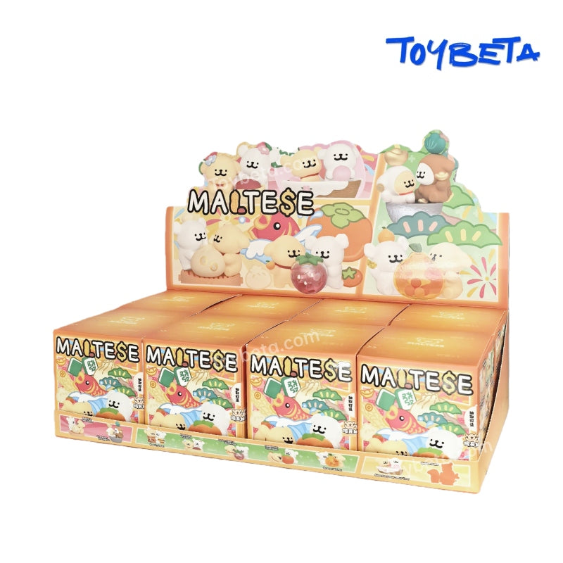 Maltese Lucky Paws Series Blind Box Figures