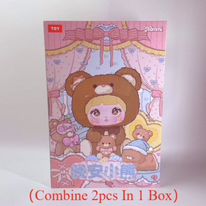 【Sale】NOMMI 400% Good Night Bear Plush Series Blind Box【HiToys】