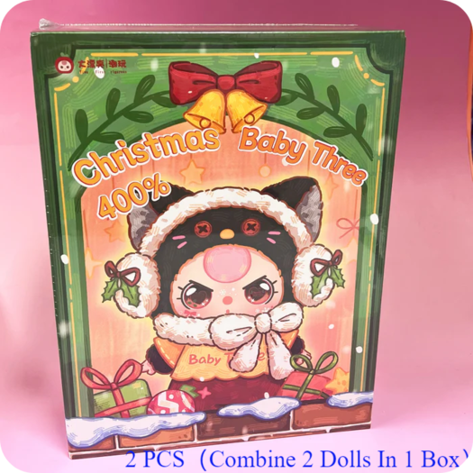 【Sale】Baby Three Christmas 400% Plush Dolls