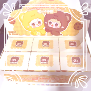 Yooki V4 Take a Bite Of Bear Series Blind Box Plush Dolls