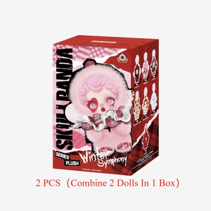 SKULLPANDA Winter Symphony ぬいぐるみ ２セット SKULLPANDA Winter Symphony Series Plush - The Shoe Attic