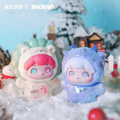 BaoBao's Pet Store Christmas Carnival Series Mini Blind Box Figures（2 PC）