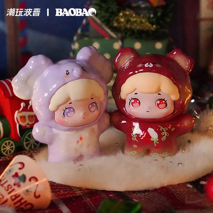 BaoBao's Pet Store Christmas Carnival Series Mini Blind Box Figures（2 PC）