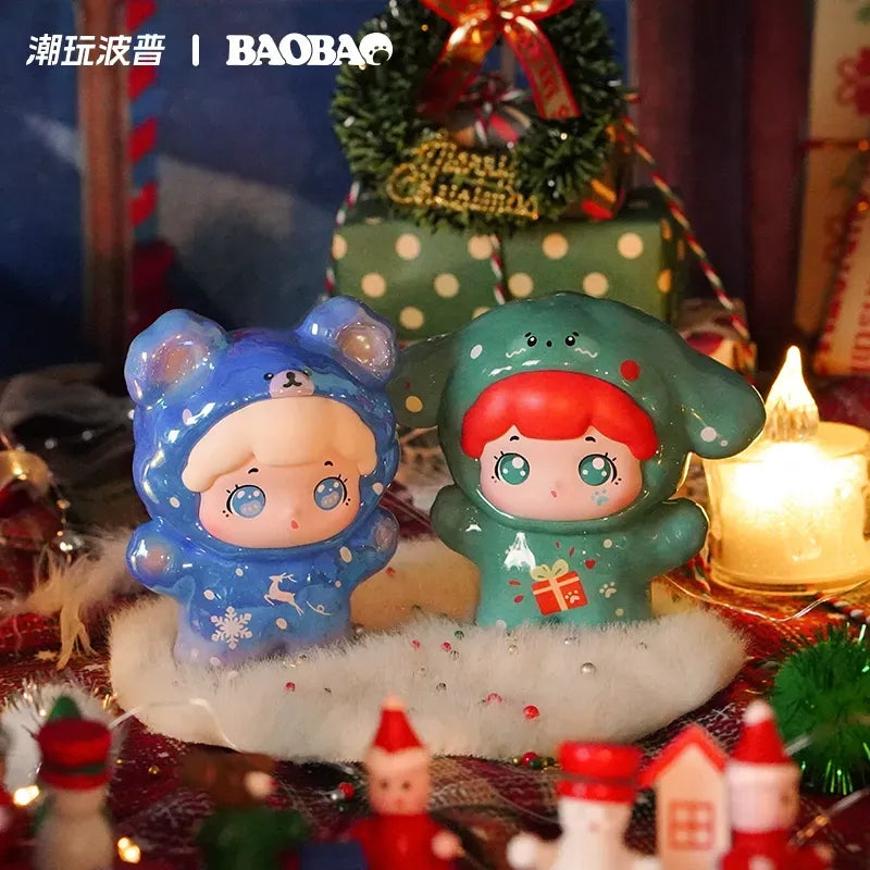 BaoBao's Pet Store Christmas Carnival Series Mini Blind Box Figures（2 PC）