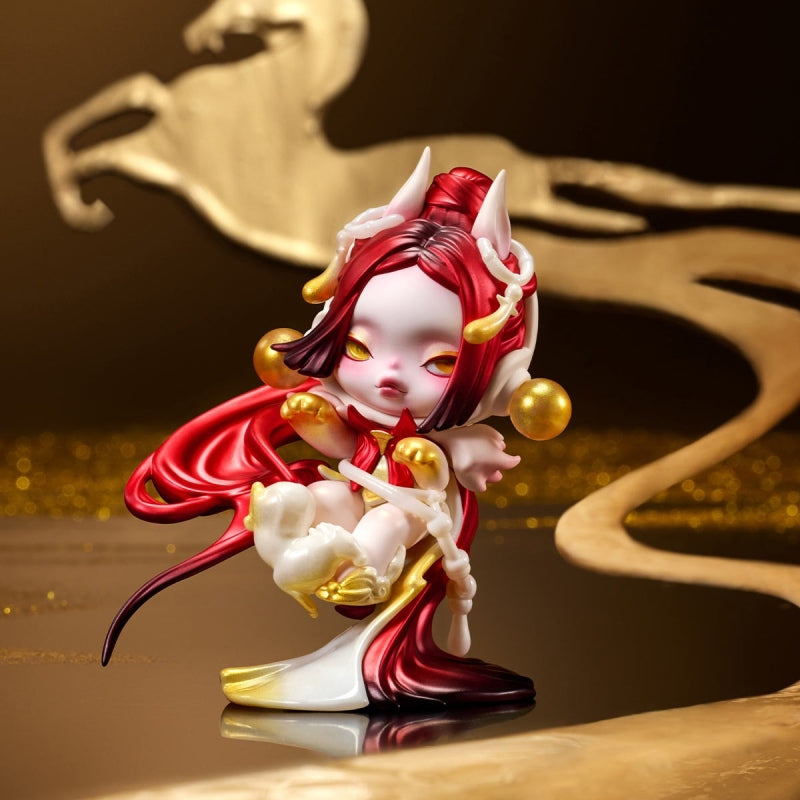 【Sale】SKULLPANDA Celestial Horse Figure