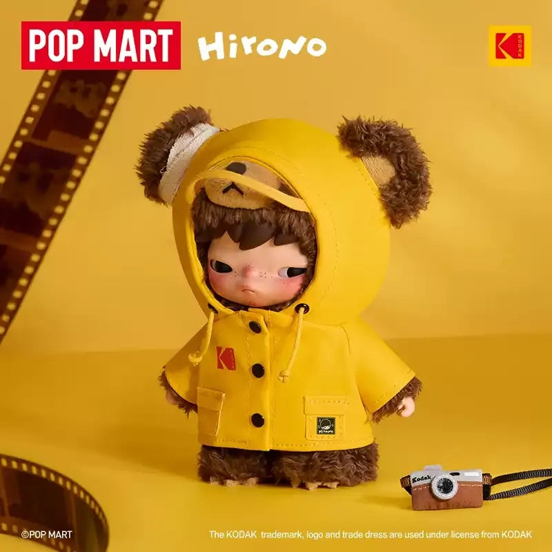 Hironox x Kodak Click Bear Plush Doll Pendant