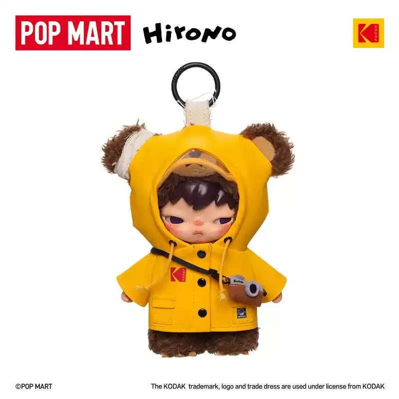 Hironox x Kodak Click Bear Plush Doll Pendant