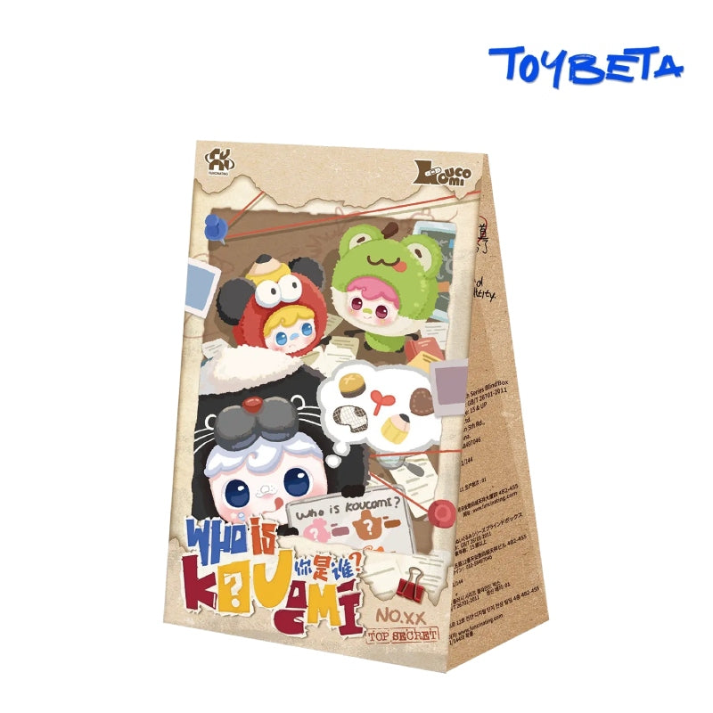 KOUCOMI-Who Is KOUCOMI Series Mini Plush Blind Box