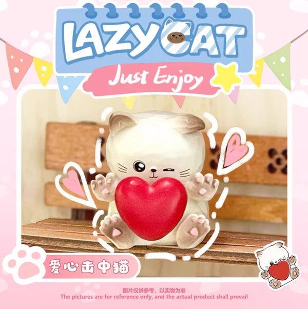 LAZY Cat Mystery Series Blind Box Mini Figures [Material: Resin]