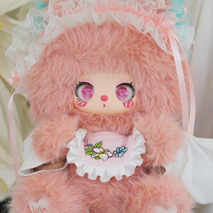【Sale】Liila 600%-V2 Tea Time  With My Girl Series Plush Blind Box