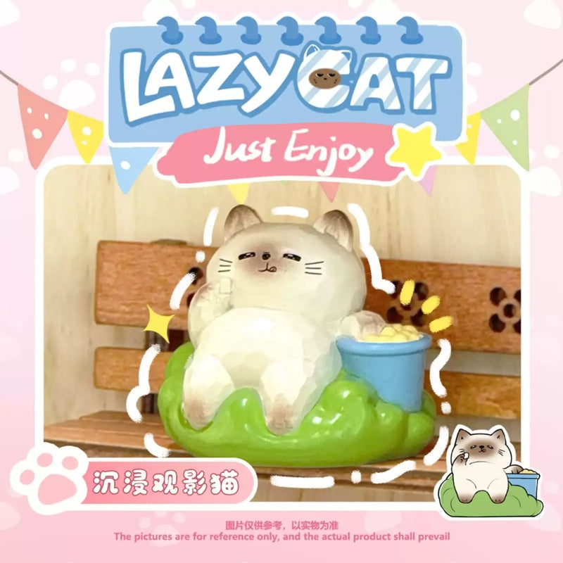 LAZY Cat Mystery Series Blind Box Mini Figures [Material: Resin]