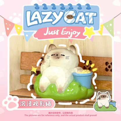 LAZY Cat Mystery Series Blind Box Mini Figures [Material: Resin]