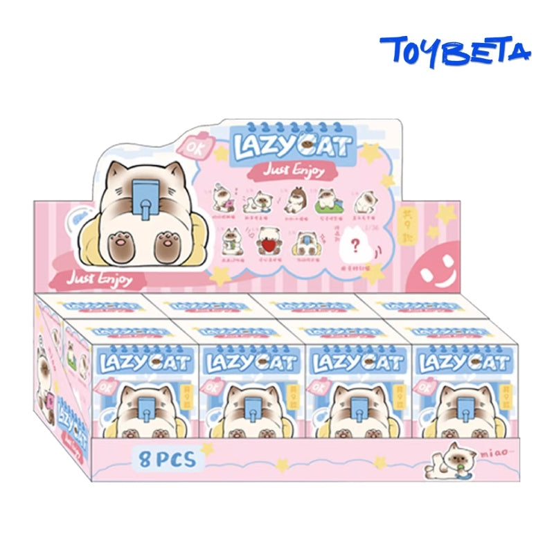 LAZY Cat Mystery Series Blind Box Mini Figures [Material: Resin]