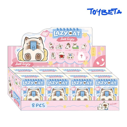 LAZY Cat Mystery Series Blind Box Mini Figures [Material: Resin]