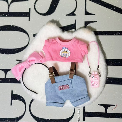 【Sale】17cm Vinyl Plush Cute Outfit/Clothes For Dolls