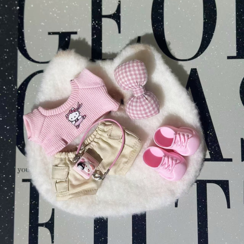 【Sale】17cm Vinyl Plush Cute Outfit/Clothes For Dolls