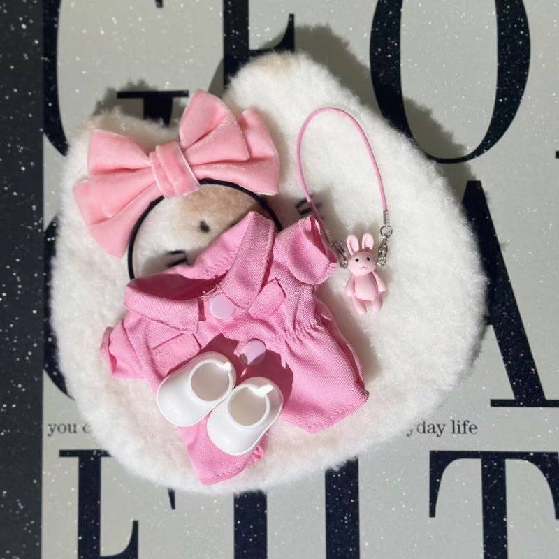 【Sale】17cm Vinyl Plush Cute Outfit/Clothes For Dolls