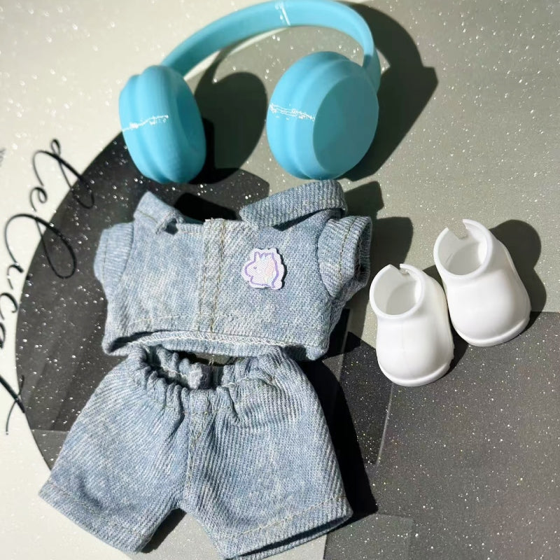 【Sale】17cm Vinyl Plush Cute Outfit/Clothes For Dolls