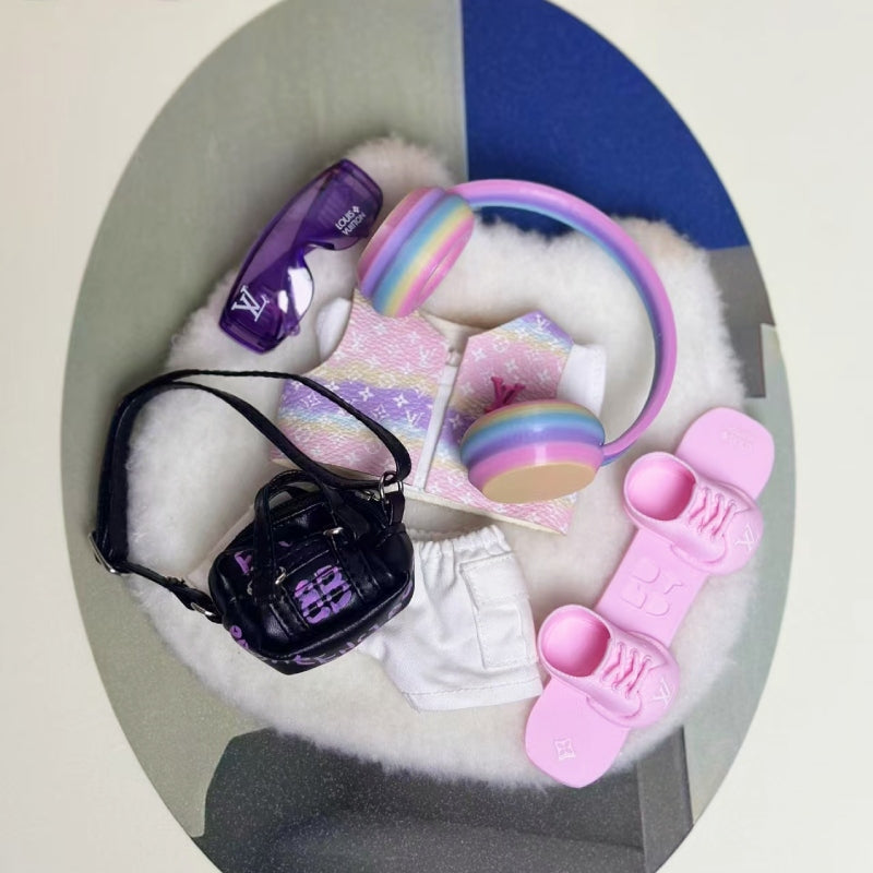 【Sale】17cm Vinyl Plush Cute Outfit/Clothes For Dolls