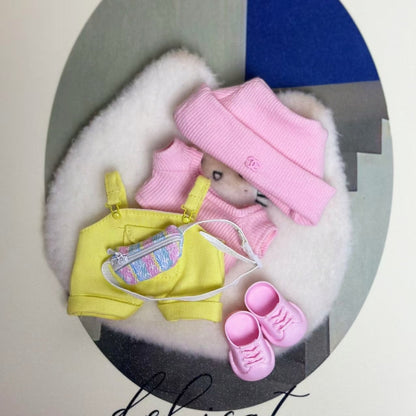 【Sale】17cm Vinyl Plush Cute Outfit/Clothes For Dolls