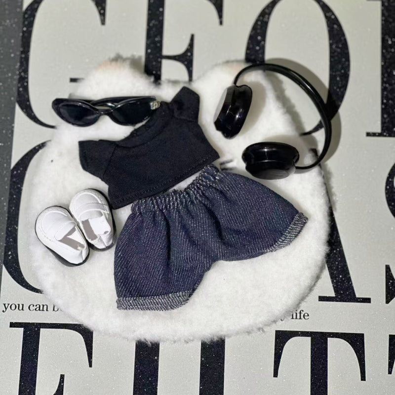 【Sale】17cm Vinyl Plush Cute Outfit/Clothes For Dolls