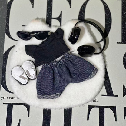 【Sale】17cm Vinyl Plush Cute Outfit/Clothes For Dolls