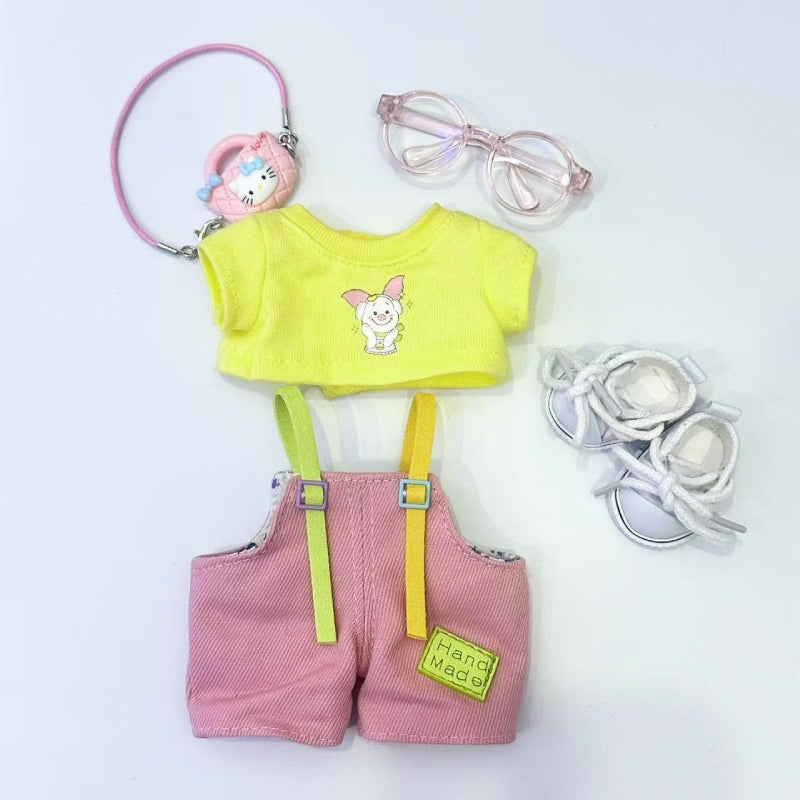 【Sale】17cm Vinyl Plush Cute Outfit/Clothes For Dolls