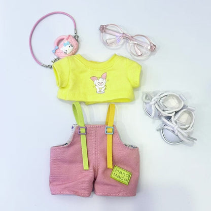 【Sale】17cm Vinyl Plush Cute Outfit/Clothes For Dolls