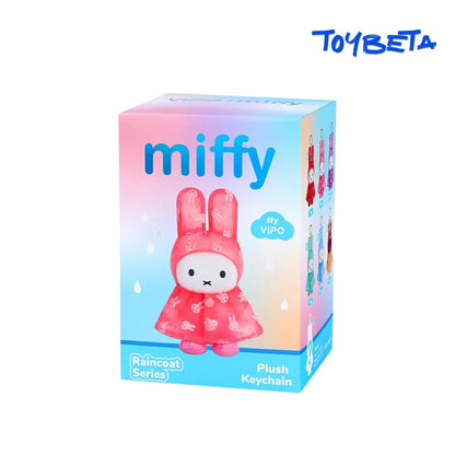 Miffy Raincoat Series Plush Keychain Blind Box