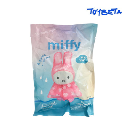 Miffy Raincoat Series Plush Keychain Blind Box