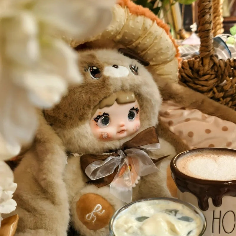 【Sale 】Nommi 400%-V2 Mushroom Hat Plush Blind Box