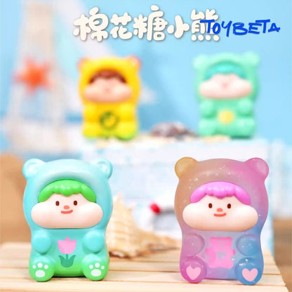 Meatball Marshmallow Bear Series Beans Mini Blind Bag（4 PC）