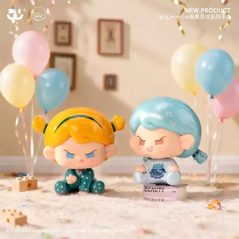 AMLLS YaoYao Eleven Xiao E Mask Party Series Mini Figures Blind Box
