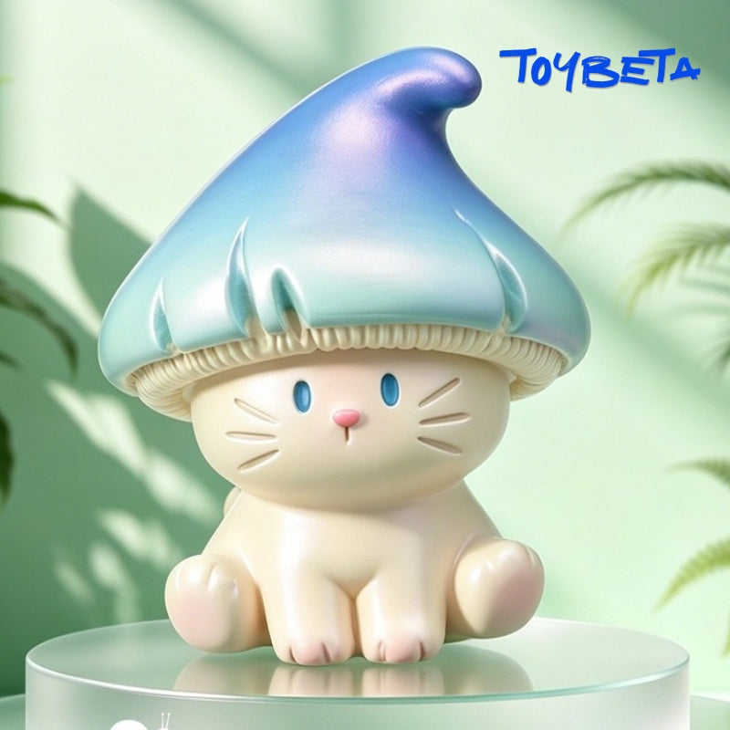 Mushroom Cat Emotional Forest Series Mini Figures Blind Box [Material: Resin]