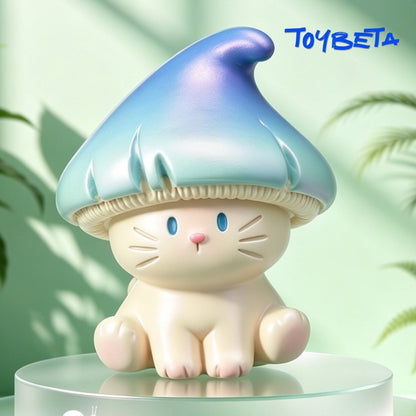 Mushroom Cat Emotional Forest Series Mini Figures Blind Box [Material: Resin]