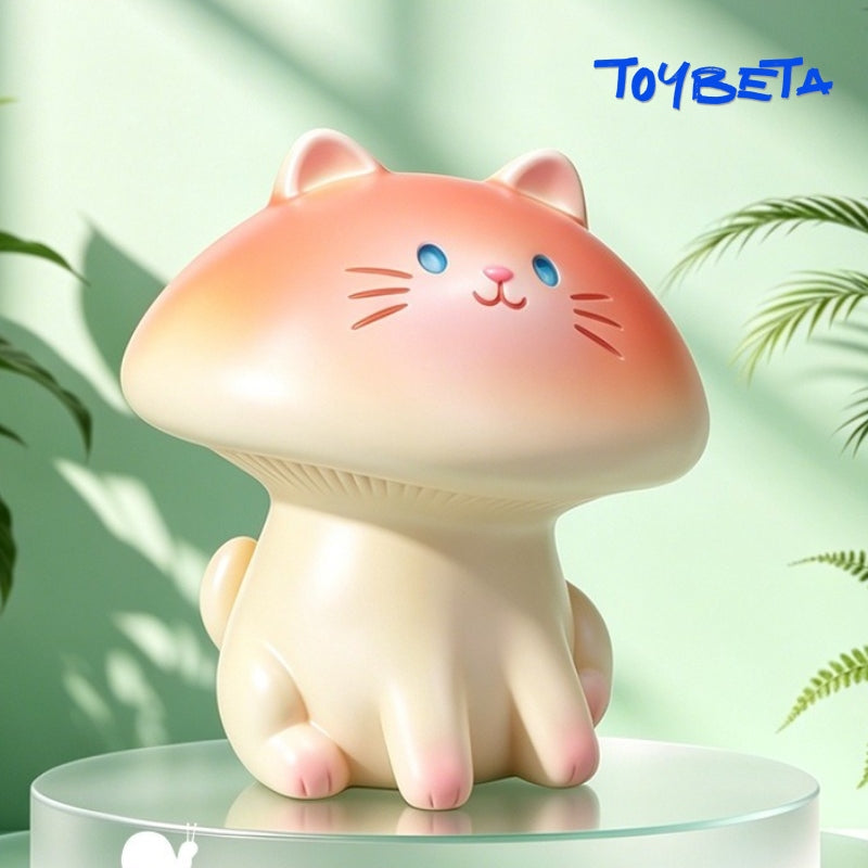 Mushroom Cat Emotional Forest Series Mini Figures Blind Box [Material: Resin]