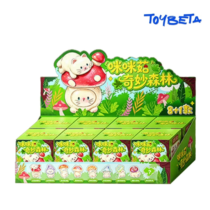 Mushroom Cat Emotional Forest Series Mini Figures Blind Box [Material: Resin]