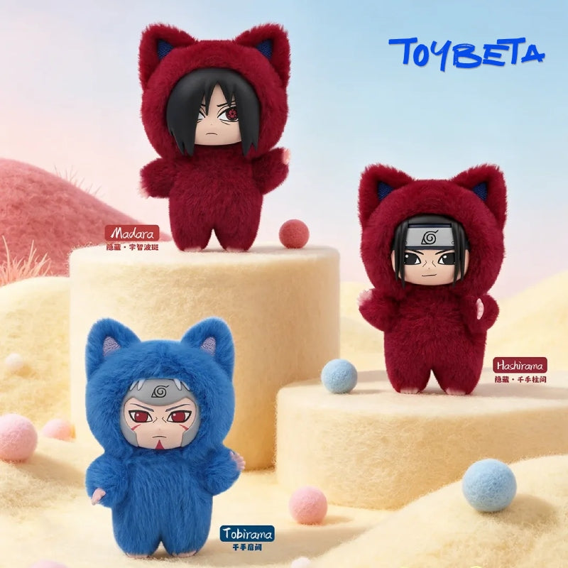 Naruto Shippuden-Kitten Land Series Mini Plush Blind Box