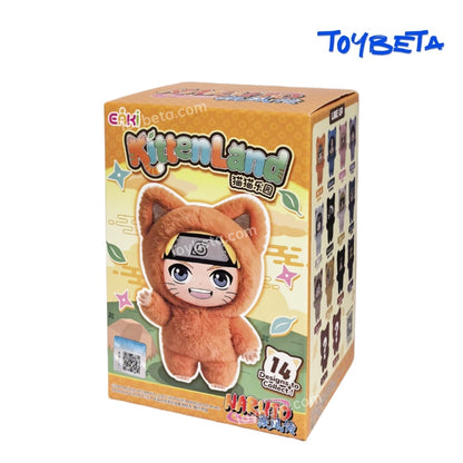 Naruto Shippuden-Kitten Land Series Mini Plush Blind Box