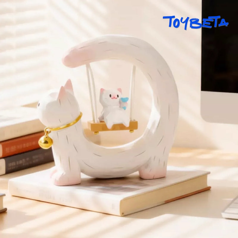 Cat Swing Series Blind Box Mini Figures [Material: Resin]