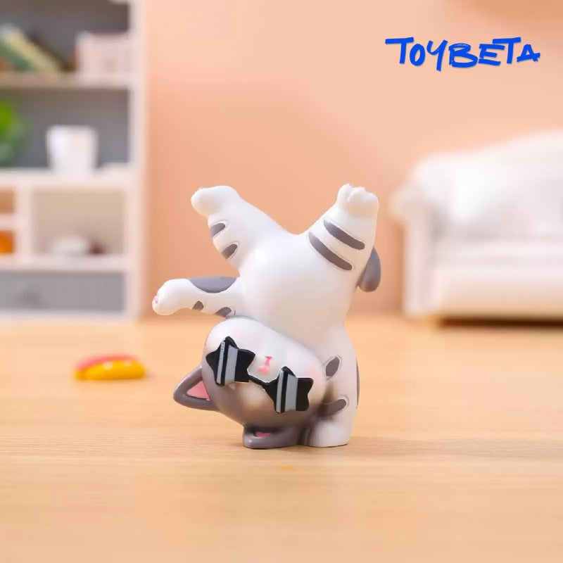 Meow Meow Dance Crew Series Blind Box Mini Figures [Material: Resin]