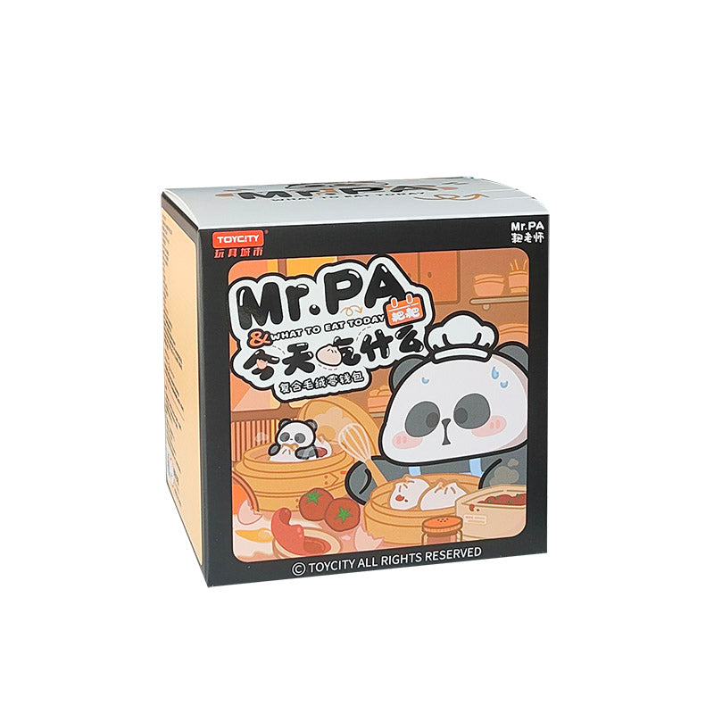 MR.PA What To Eat Today Series Plush Blind Box Coin Purse