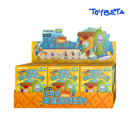 Bikini Bottom Food Party Series Keychain Blind Box（2PC）