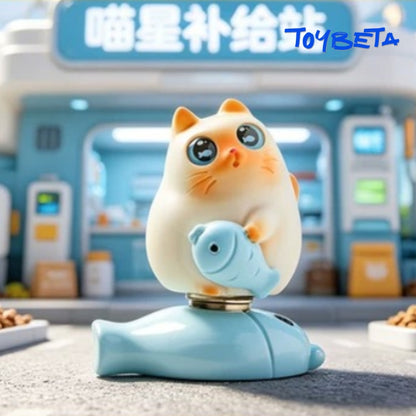 Meow Supply Spin Station Series Blind Box Mini Figures [Material: Resin]