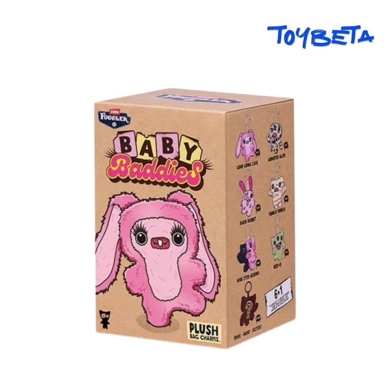 FUGGLER Baby Baddies Series Plush Keychain Blind Box
